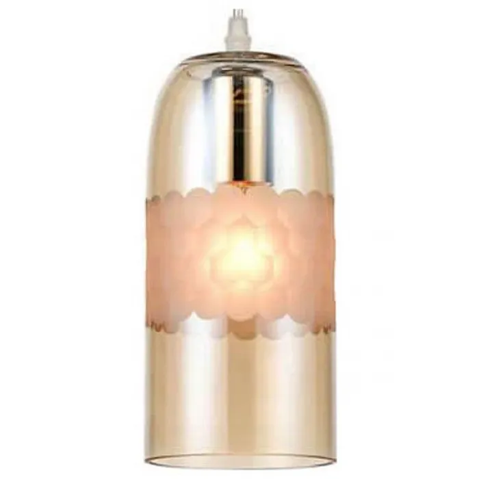 Подвесной светильник Vele Luce Lucky 654 VL5394P11 Цвет плафонов янтарный Цвет арматуры хром от ImperiumLoft
