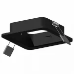 Основание Ambrella C790 C7902 SBK черный песок 90*90*H32mm MR16 GU5.3 Цвет арматуры черный
