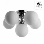 Потолочная люстра Arte Lamp Gelataio A2560PL-6CC Цвет арматуры хром Цвет плафонов белый от ImperiumLoft