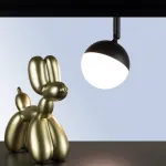 Светильник на штанге Loft it Tech 7 T047-07 Цвет плафонов черно-белый от ImperiumLoft