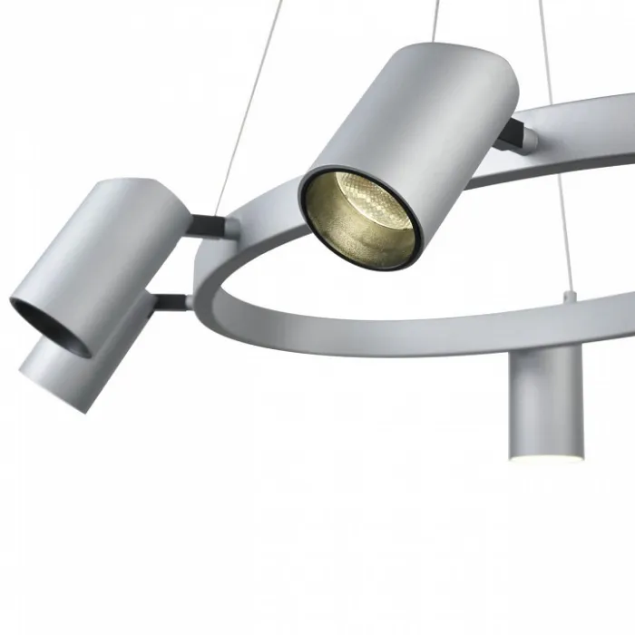 Подвесной светильник Vele Luce Zoom 742 VL10113P06 Цвет арматуры серебро Цвет плафонов серебро от ImperiumLoft