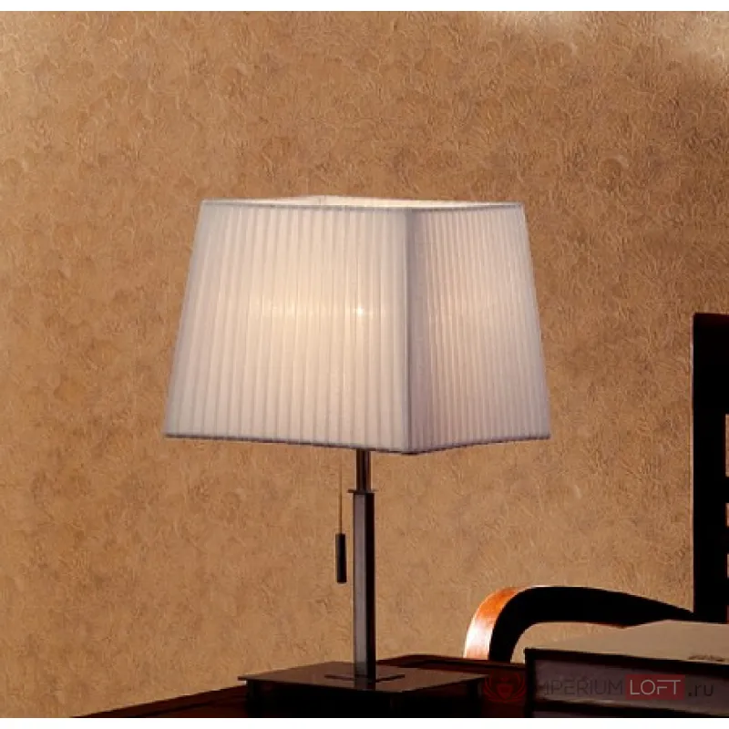 Настольная лампа декоративная Citilux Гофре CL914811 Цвет арматуры хром от ImperiumLoft
