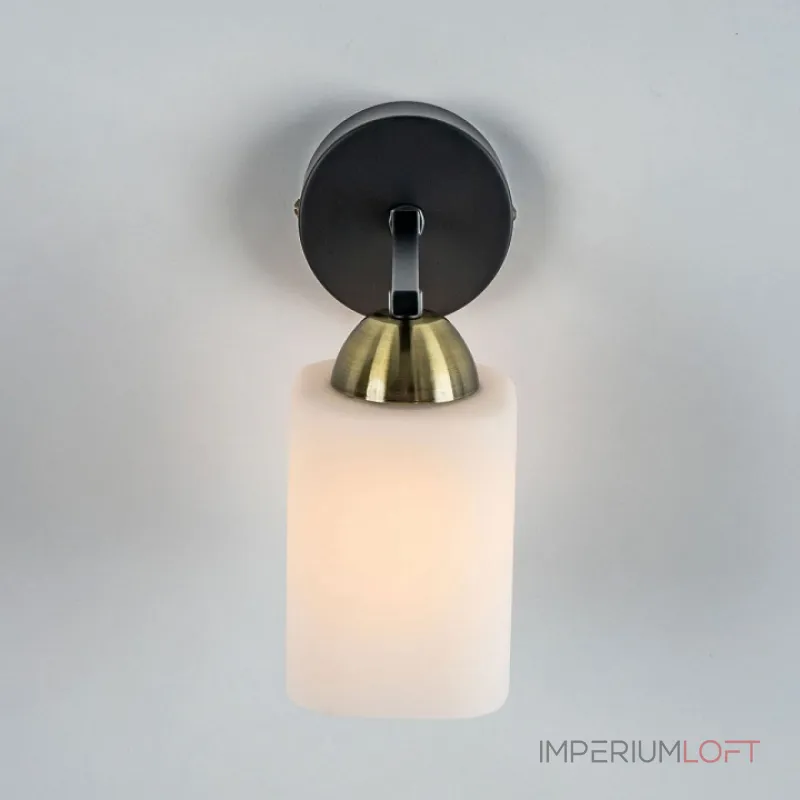 Бра Citilux Генри CL130415 Цвет арматуры черный Цвет плафонов белый