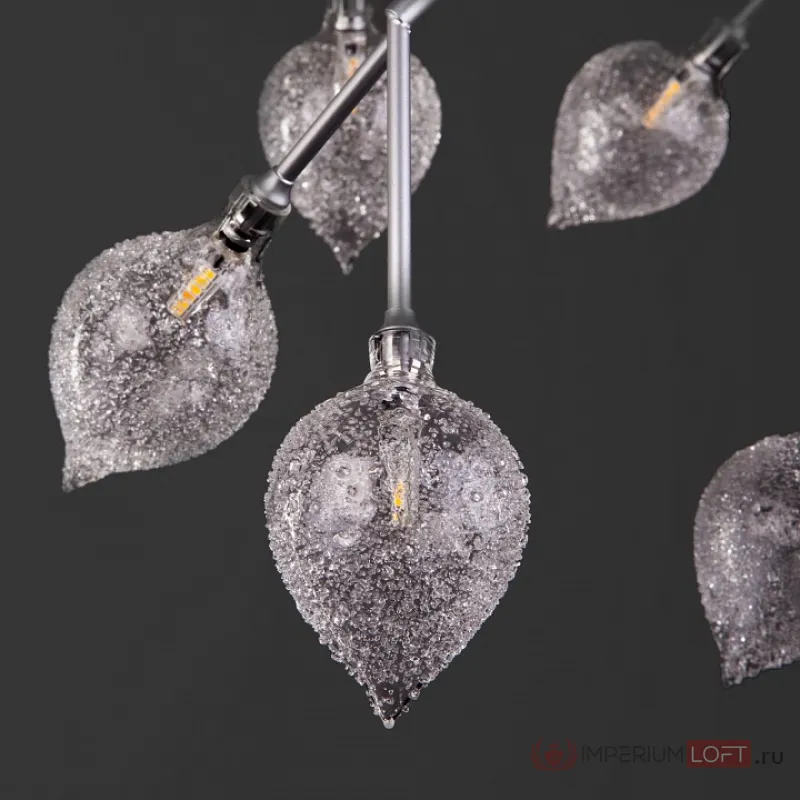 Подвесная люстра Bogate's Boccio 547 Цвет арматуры серебро Цвет плафонов прозрачный от ImperiumLoft