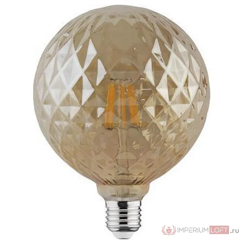 Лампа светодиодная Horoz Electric Rustic Twist E27 6Вт 2200K HRZ00002378 от ImperiumLoft