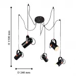 Подвесной светильник Favourite Ampolla 2007-5P