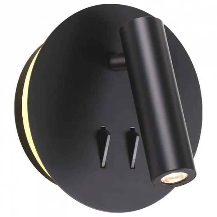 Бра Odeon Light Beam 3911/9WL Цвет арматуры черный Цвет плафонов черный от ImperiumLoft