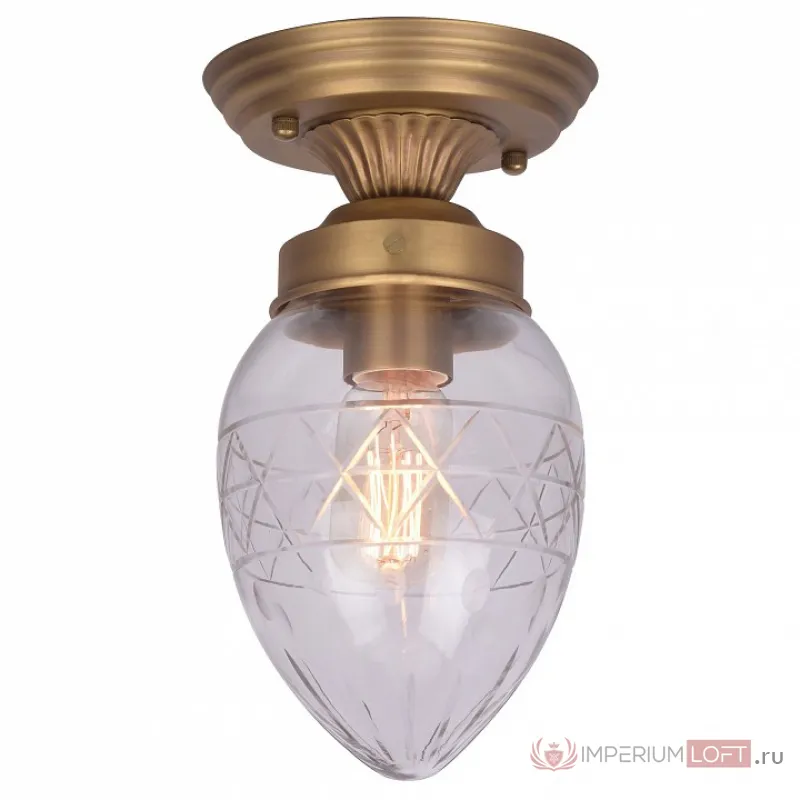 Накладной светильник Arte Lamp A2304PL-1SG Цвет арматуры золото Цвет плафонов прозрачный от ImperiumLoft