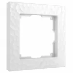 Рамка на 1 пост Werkel W0012401 (белый) Цвет арматуры белый Цвет плафонов белый