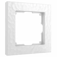 Рамка на 1 пост Werkel W0012401 (белый) Цвет арматуры белый Цвет плафонов белый