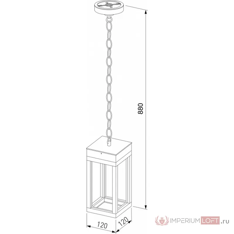 Подвесной светильник Elektrostandard Frame 1528 TECHNO LED серый от ImperiumLoft