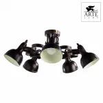 Люстра на штанге Arte Lamp Martin A5216PL-5BR Цвет арматуры коричневый Цвет плафонов коричневый от ImperiumLoft