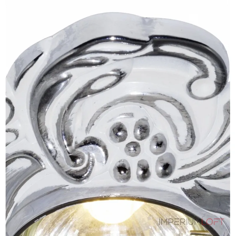 Встраиваемый светильник Arte Lamp Occhio A5285PL-1WA Цвет арматуры серебро Цвет плафонов прозрачный от ImperiumLoft