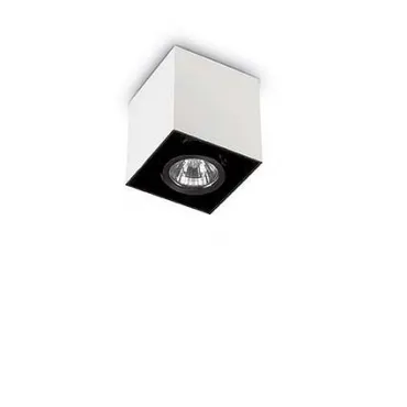 Накладной светильник Ideal Lux Mood MOOD PL1 SMALL SQUARE BIANCO Цвет арматуры белый