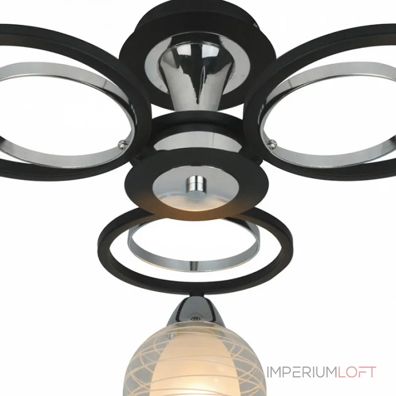 Потолочная люстра Arte Lamp Ginevra A1604PL-3BK 