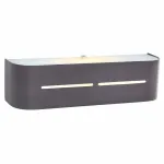 Накладной светильник Arte Lamp Cosmopolitan A7210AP-1BK Цвет арматуры черный Цвет плафонов белый от ImperiumLoft