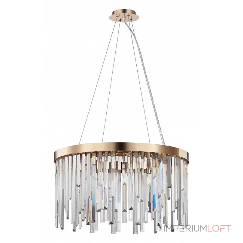 Подвесной светильник Stilfort Venecia 2113/03/08P Цвет плафонов прозрачный Цвет арматуры золото