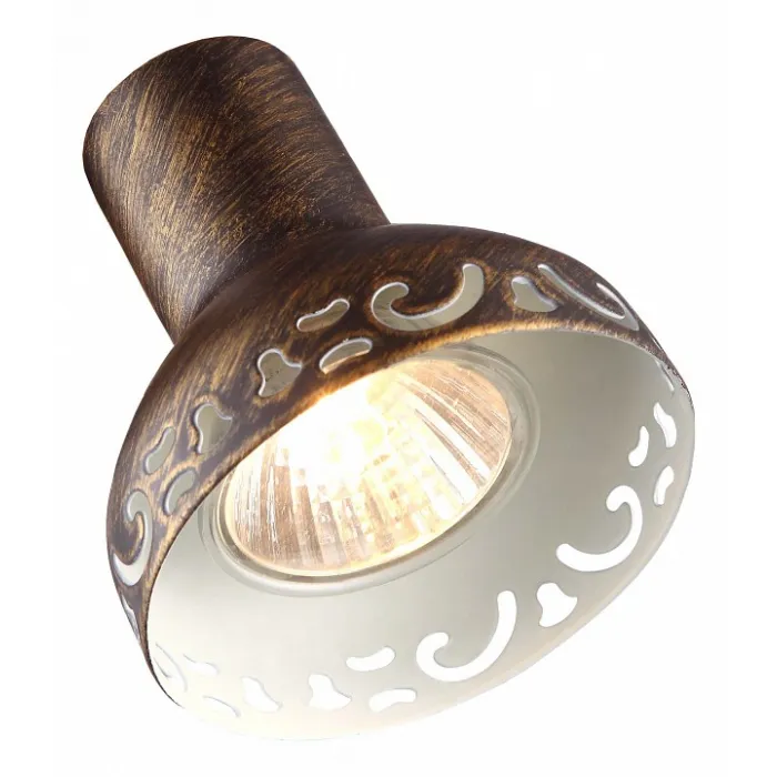Спот Arte Lamp Focus A5219PL-3BR Цвет арматуры коричневый Цвет плафонов коричневый от ImperiumLoft