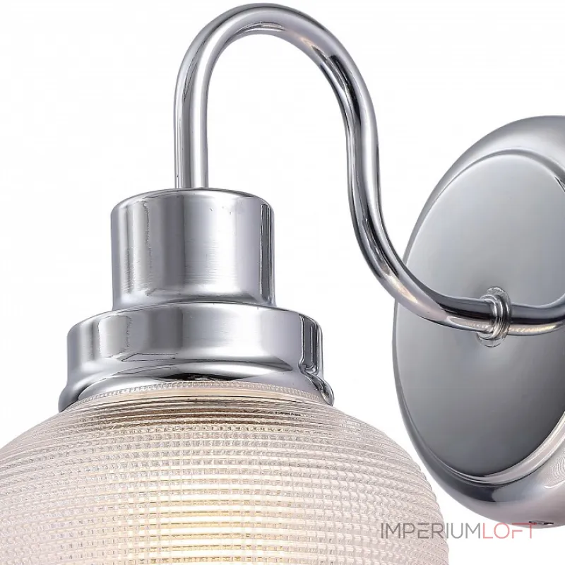 Бра Arte Lamp 9186 A9186AP-1CC Цвет арматуры хром Цвет плафонов прозрачный