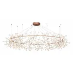 Подвесная люстра Loft it Heracleum 9022-324 Цвет арматуры золото Цвет плафонов белый от ImperiumLoft