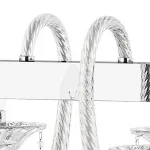 Подвесная люстра Lightstar Corno 821160 Цвет арматуры хром Цвет плафонов прозрачный от ImperiumLoft