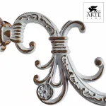 Бра Arte Lamp Delizia A1032AP-2WG Цвет арматуры золото Цвет плафонов белый