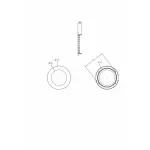 Встраиваемый светильник Donolux DL18452 DL18452/6W White R Dim от ImperiumLoft