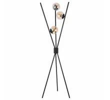 Торшер ST-Luce Stampo SL549.505.03 Цвет арматуры черный Цвет плафонов янтарный
