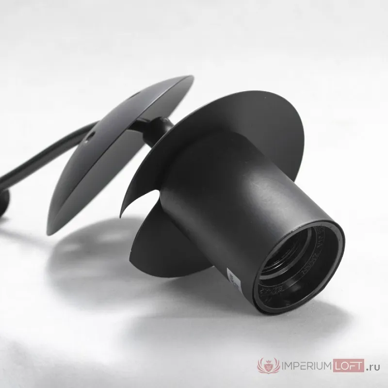 Подвесная люстра Lussole Seneca GRLSP-8176 Цвет плафонов белый Цвет арматуры черный от ImperiumLoft