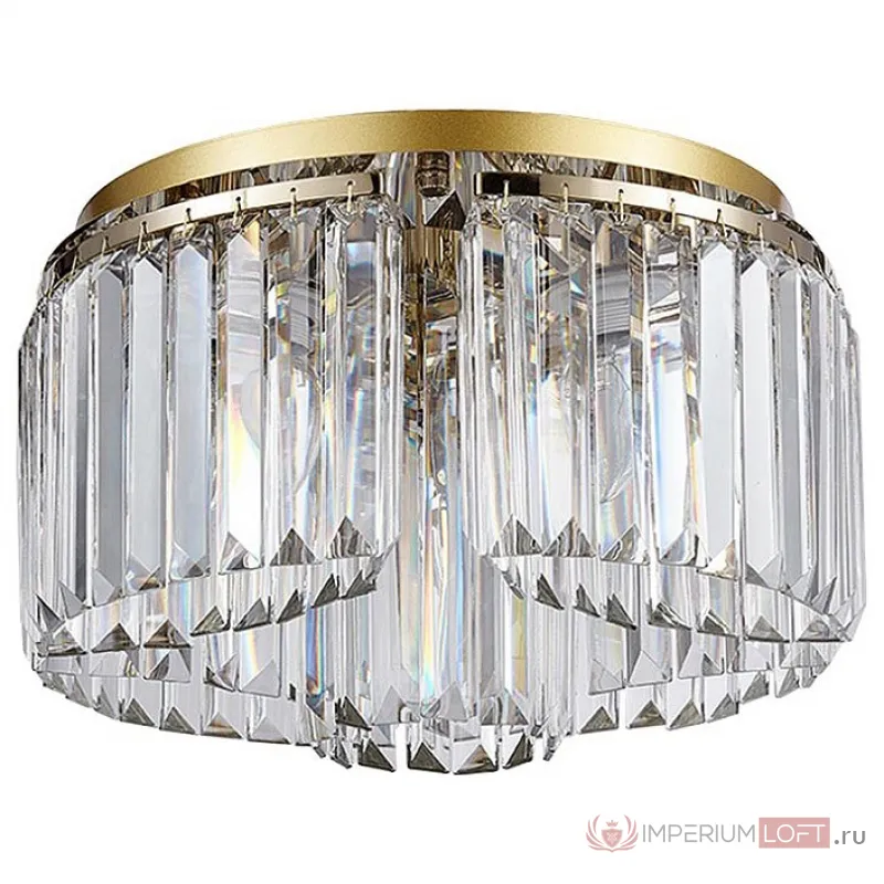 Накладной светильник Newport 4350 4355/PL gold Цвет плафонов прозрачный Цвет арматуры золото от ImperiumLoft