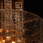 Светильник на штанге MW-Light Марокко 185010205 Цвет арматуры коричневый Цвет плафонов коричневый от ImperiumLoft
