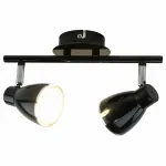 Спот Arte Lamp Gioved A6008PL-2BK Цвет арматуры черный Цвет плафонов черный