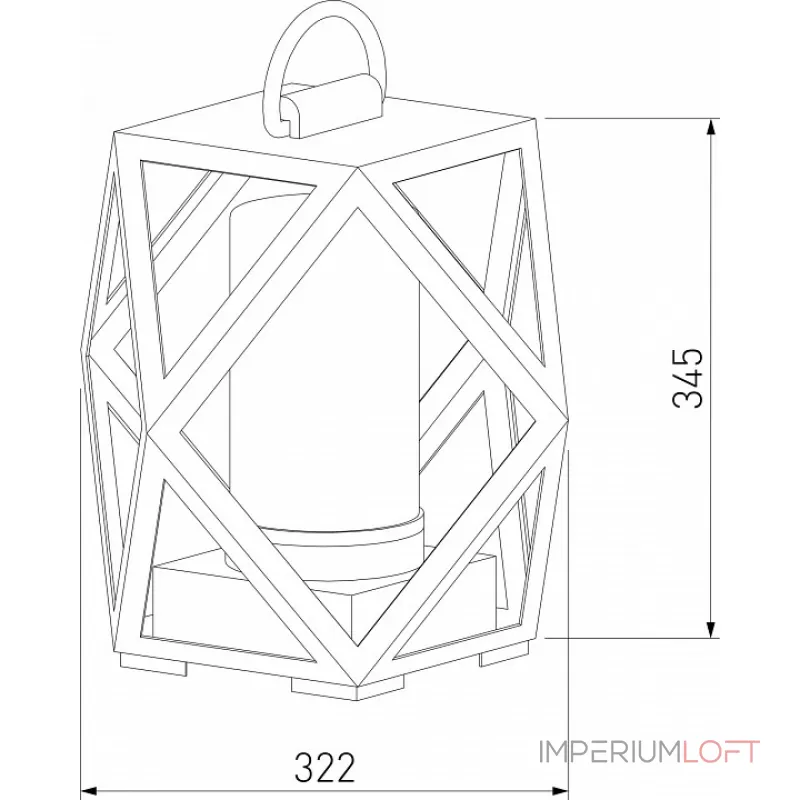 Наземный низкий светильник Elektrostandard Ambra 35133/S от ImperiumLoft Наземный низкий светильник Elektrostandard Ambra 35133/S от ImperiumLoft