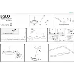 Комплект из 3 встраиваемых светильников Eglo ПРОМО Fueva 1 94734 Цвет арматуры никель от ImperiumLoft