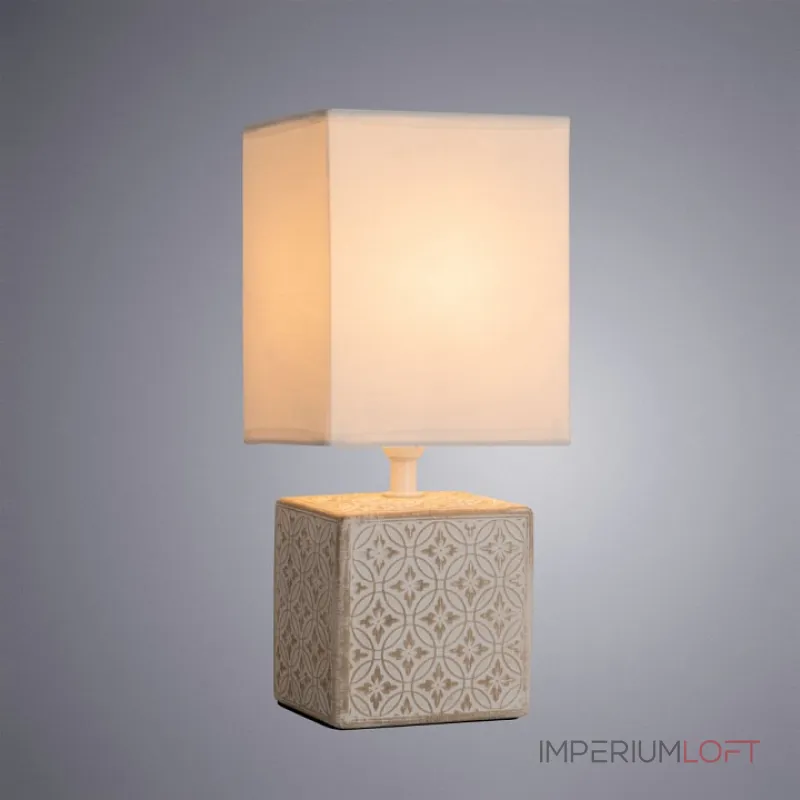 Настольная лампа декоративная Arte Lamp Fiori A4429LT-1WA Цвет плафонов белый Цвет арматуры белый
