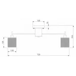 Потолочная люстра Eurosvet Tela 70109/8 античная бронза от ImperiumLoft