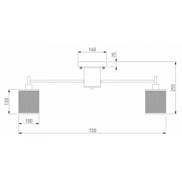 Потолочная люстра Eurosvet Tela 70109/8 античная бронза от ImperiumLoft