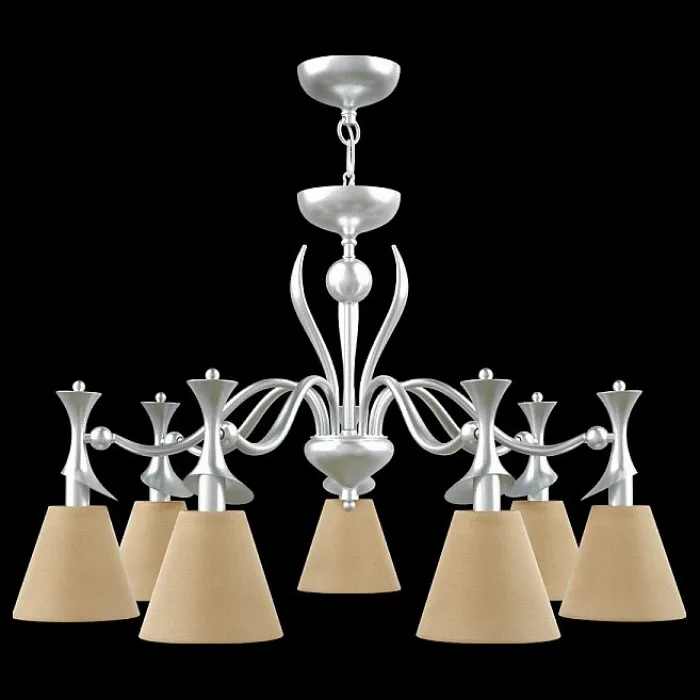 Подвесная люстра Lamp4You Eclectic 16 M3-07-CR-LMP-O-23 Цвет арматуры хром Цвет плафонов желтый от ImperiumLoft