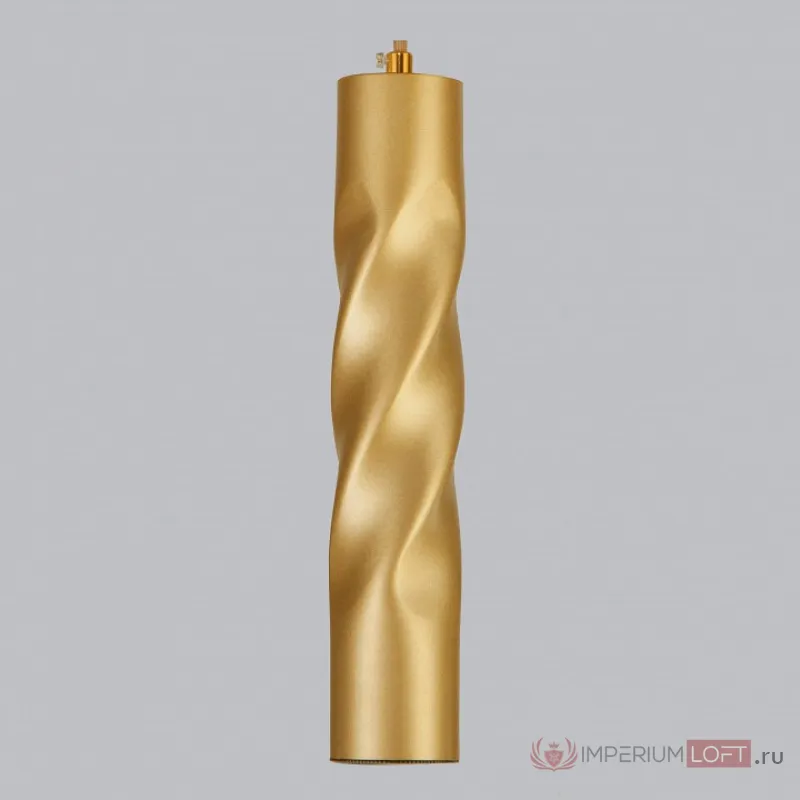 Подвесной светильник Eurosvet Scroll 50136/1 LED золото Цвет арматуры золото Цвет плафонов золото от ImperiumLoft