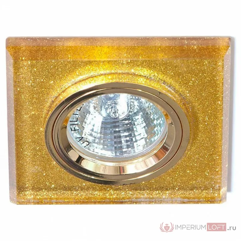 Встраиваемый светильник Feron Saffit 8170-2 19718 Цвет арматуры желтый от ImperiumLoft