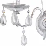 Бра Rivoli Argento A2 SL Б0038407 Цвет арматуры серебро Цвет плафонов серебро