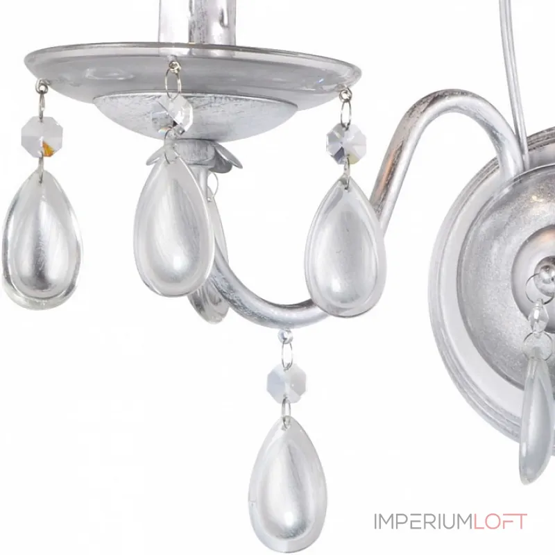 Бра Rivoli Argento A2 SL Б0038407 Цвет арматуры серебро Цвет плафонов серебро Бра Rivoli Argento A2 SL Б0038407 Цвет арматуры серебро Цвет плафонов серебро