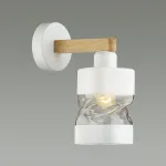 Бра Lumion Bonnie 4491/1W Цвет арматуры белый Цвет плафонов прозрачный от ImperiumLoft