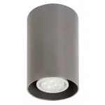 Накладной светильник TopDecor Tubo 6 Tubo6 P1 11 Цвет арматуры серый