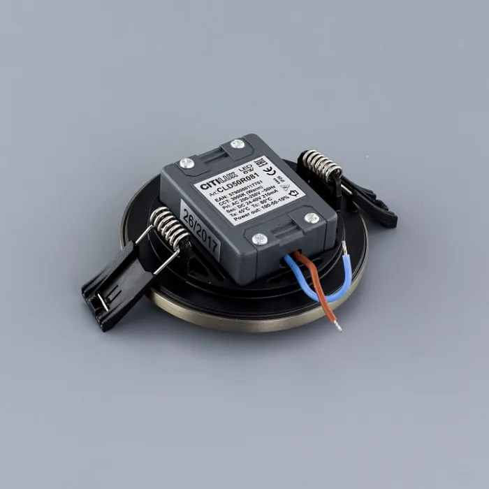 Встраиваемый светильник Citilux Омега CLD50R081 Цвет плафонов белый Цвет арматуры хром от ImperiumLoft