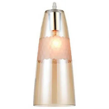 Подвесной светильник Vele Luce Lucky 654 VL5394P21 Цвет плафонов янтарный Цвет арматуры хром