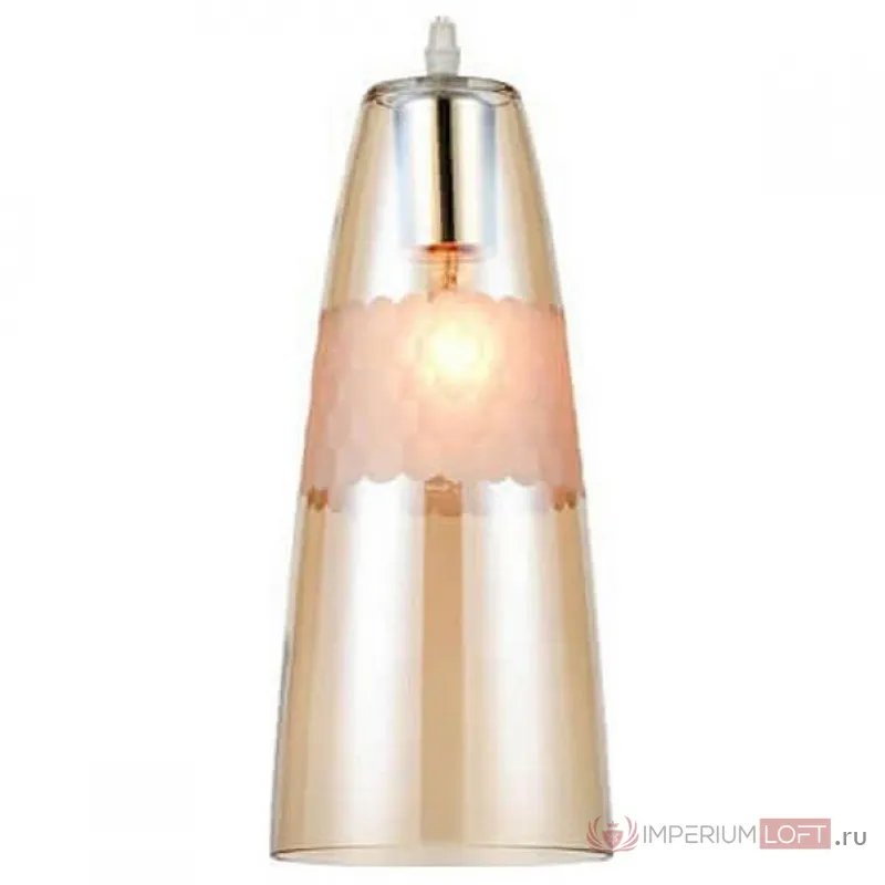 Подвесной светильник Vele Luce Lucky 654 VL5394P21 Цвет плафонов янтарный Цвет арматуры хром от ImperiumLoft