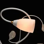 Потолочная люстра MW-Light Верона 334012906 Цвет арматуры золото Цвет плафонов белый от ImperiumLoft