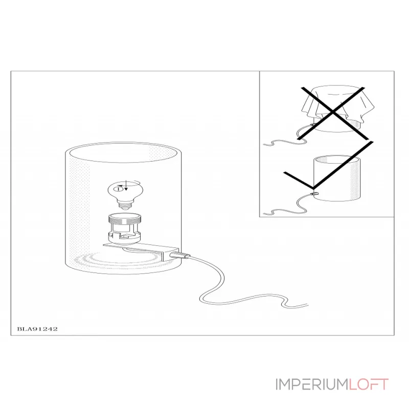 Настольная лампа декоративная Eglo ПРОМО Geo 91242 Цвет арматуры белый