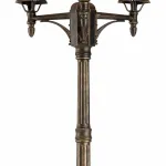 Фонарный столб Arte Lamp Atlanta A1047PA-3BN Цвет арматуры бронза Цвет плафонов прозрачный